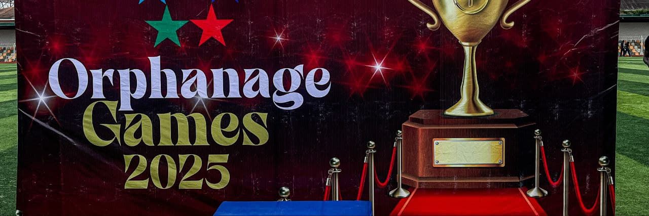 Orphanage Games 2025 banner